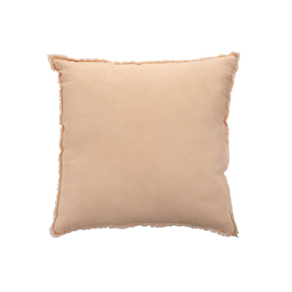 J-Line Kissen Stonewashed – Leinen – Hellrosa