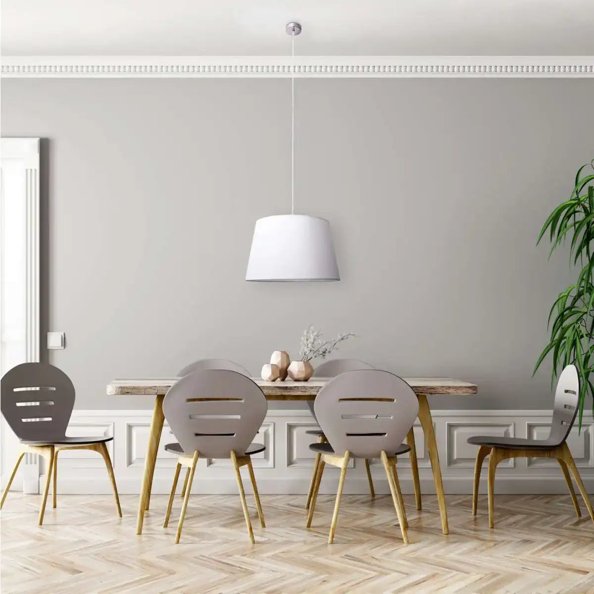 Pendelleuchte "BOLOGNA" beige