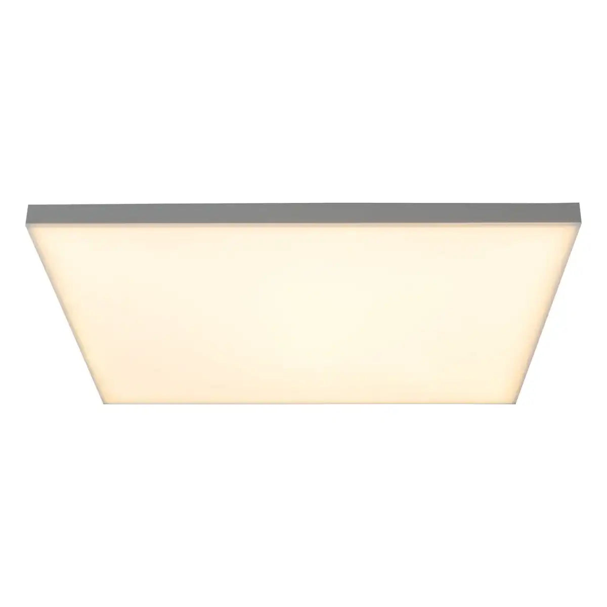 LED Panel-Deckenleuchte "CARENTE" Seitenlänge 45 cm, rahmenlos, viele Funktionen, aus Metall und Kunststoff, weiß, integrierte LEDs