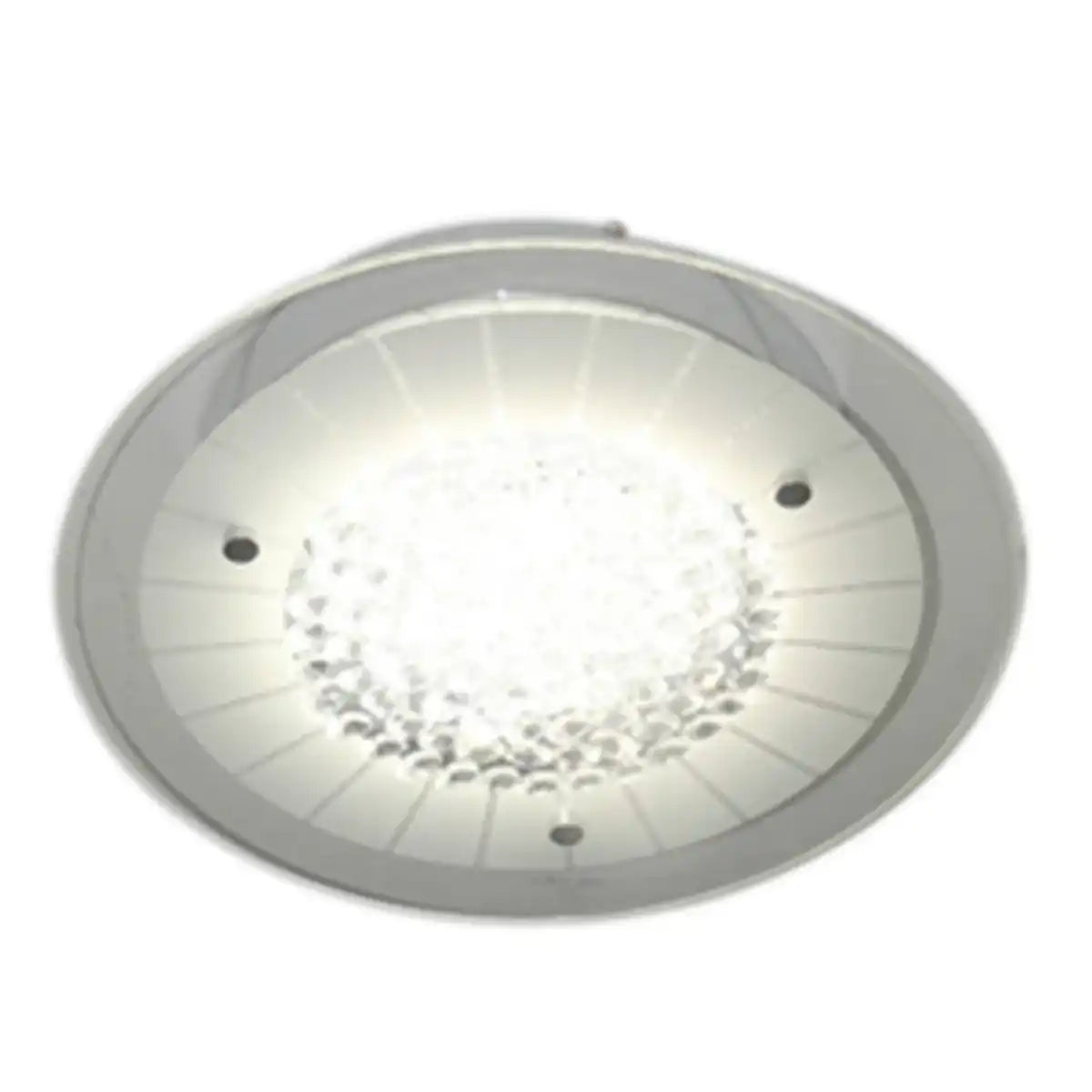 LED Deckenleuchte "CHUR" mit Kristalleffekt