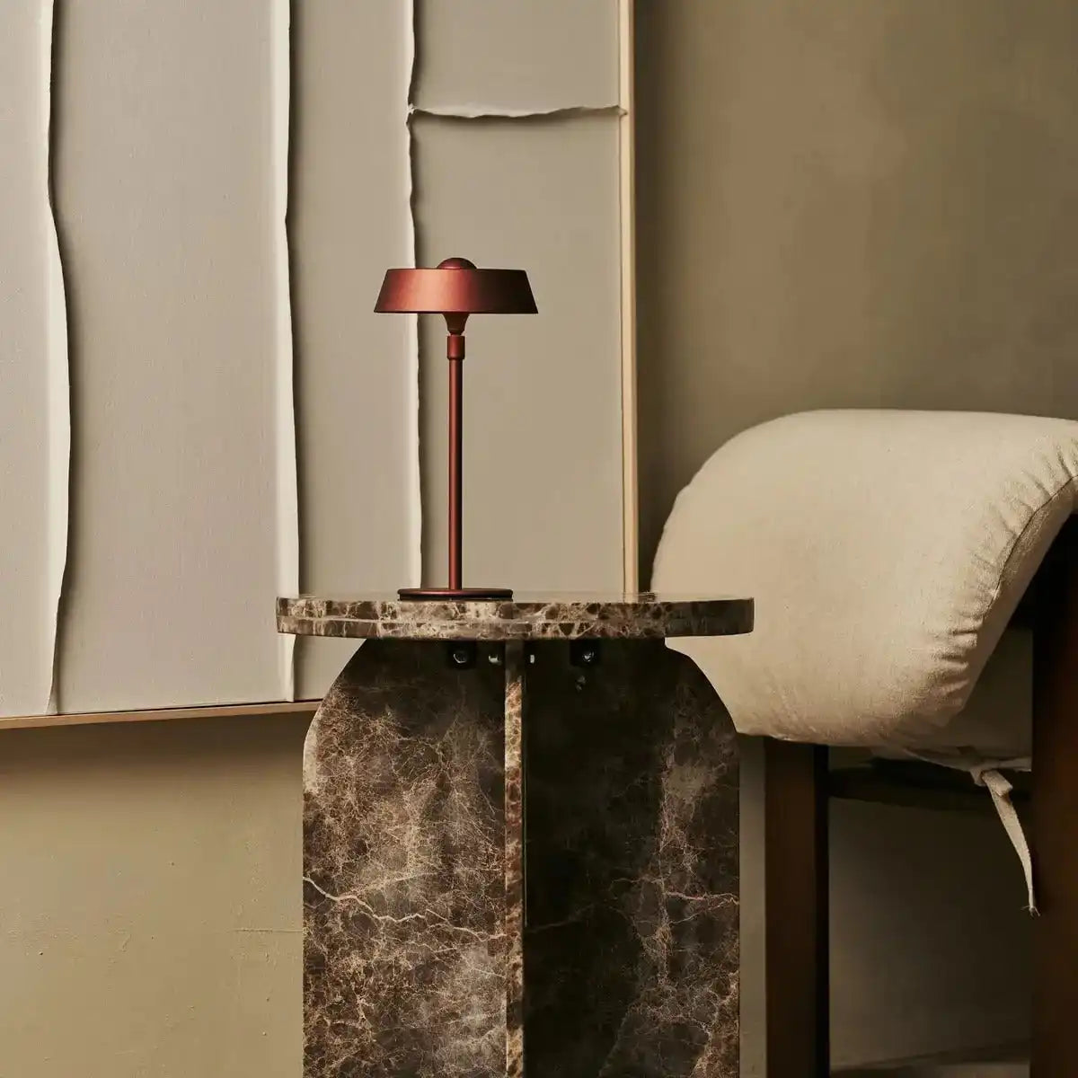 Luca Bronze - USB wiederaufladbare Lampe l minimalistisch, verspielt und dimmbar