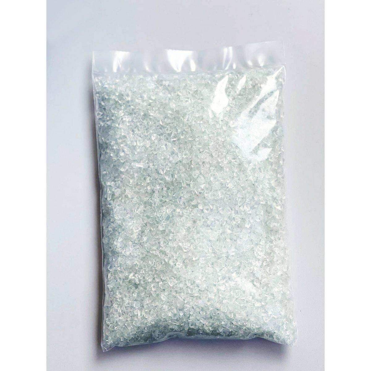Dekogranulat Glassteine (2-4 mm), 1kg, transparent, wasserfest, staubfrei - HomeDesign Knaus