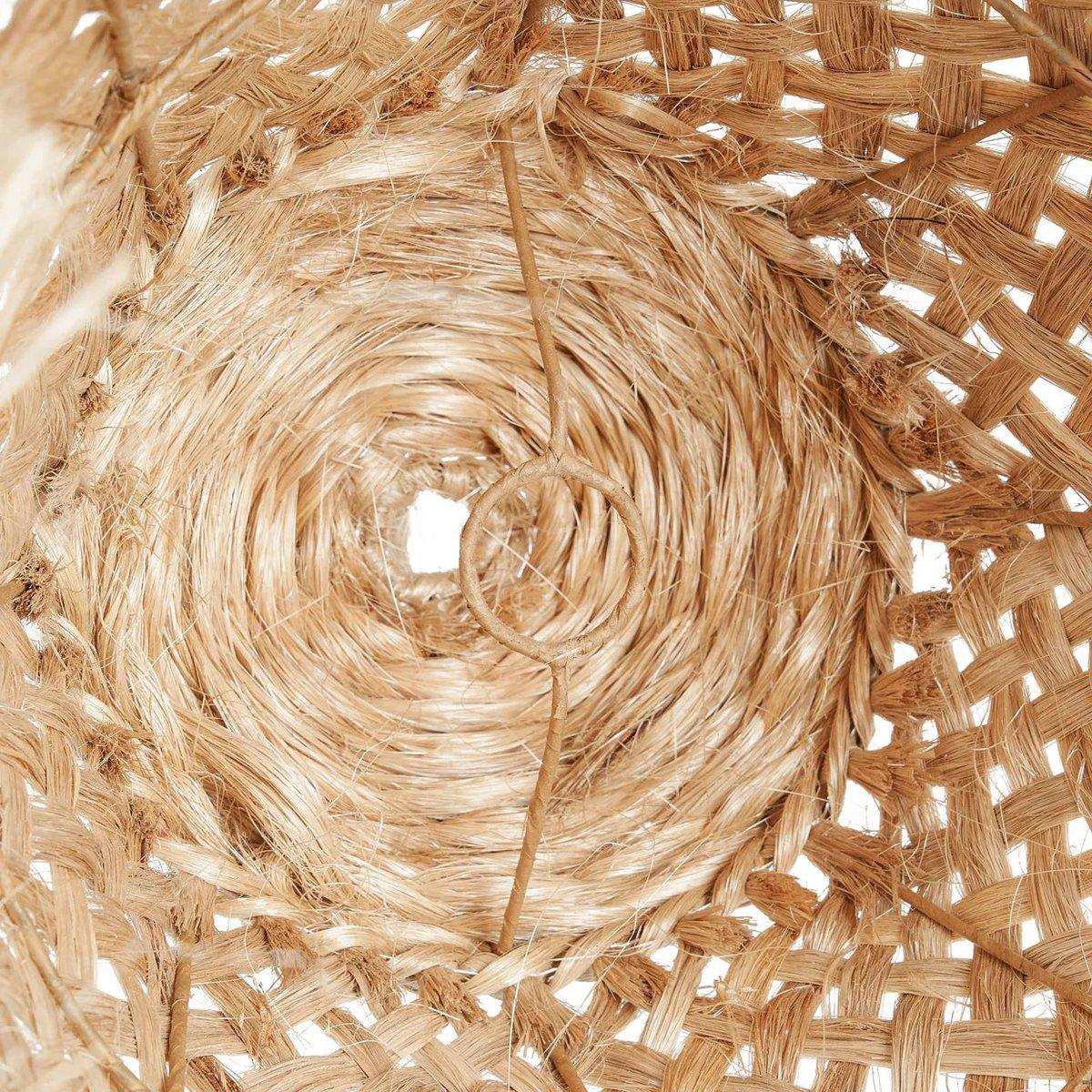 Der Abaca-Quallen-Anhänger – Natur – M - HomeDesign Knaus