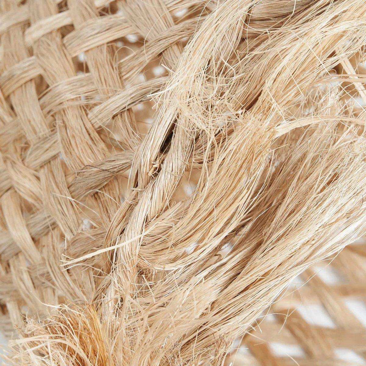 Der Abaca-Quallen-Anhänger – Natur – M - HomeDesign Knaus