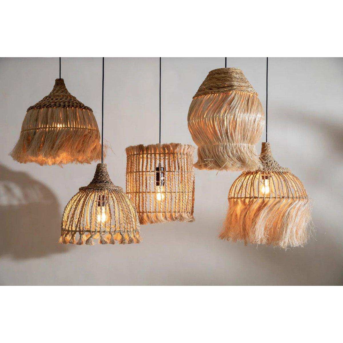 Der Abaca Quaste Anhänger - Natur - S - HomeDesign Knaus