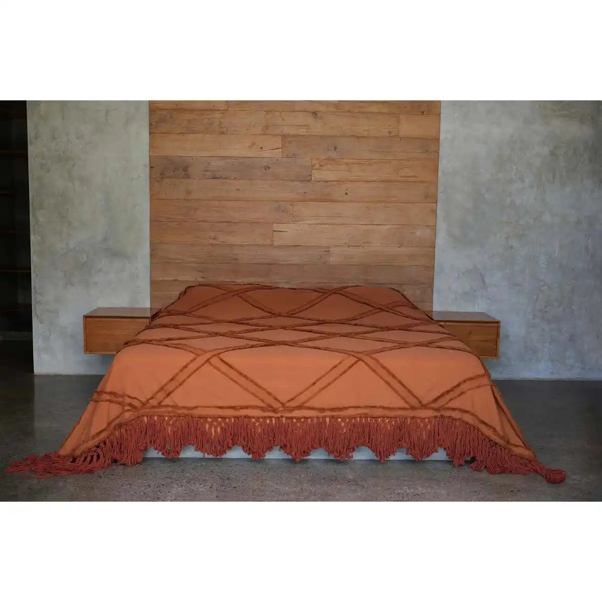 Der Berber-Bettüberwurf – Terrakotta - HomeDesign Knaus
