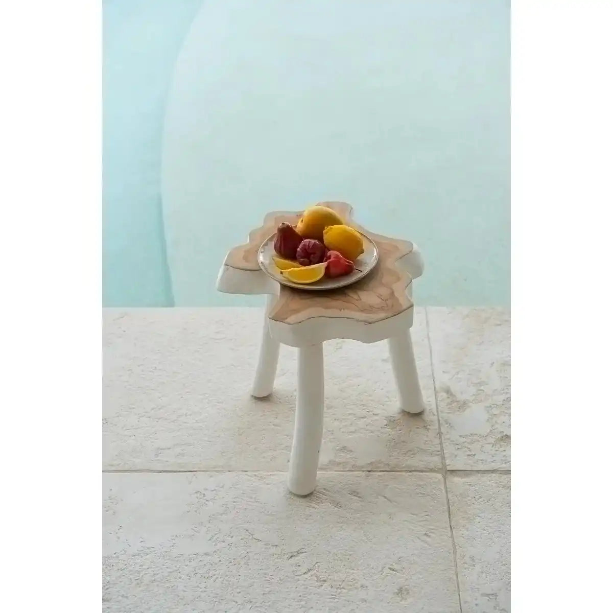 Der Bio Beistelltisch Natural White - HomeDesign Knaus