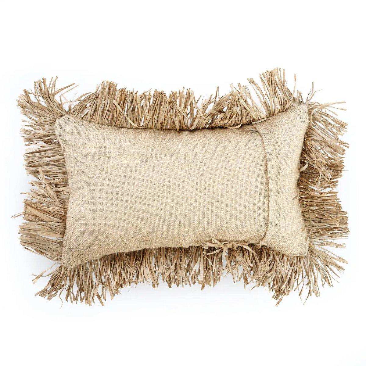 Der Bonita-Kissenbezug aus Jute – Natur – 30 x 50 - HomeDesign Knaus