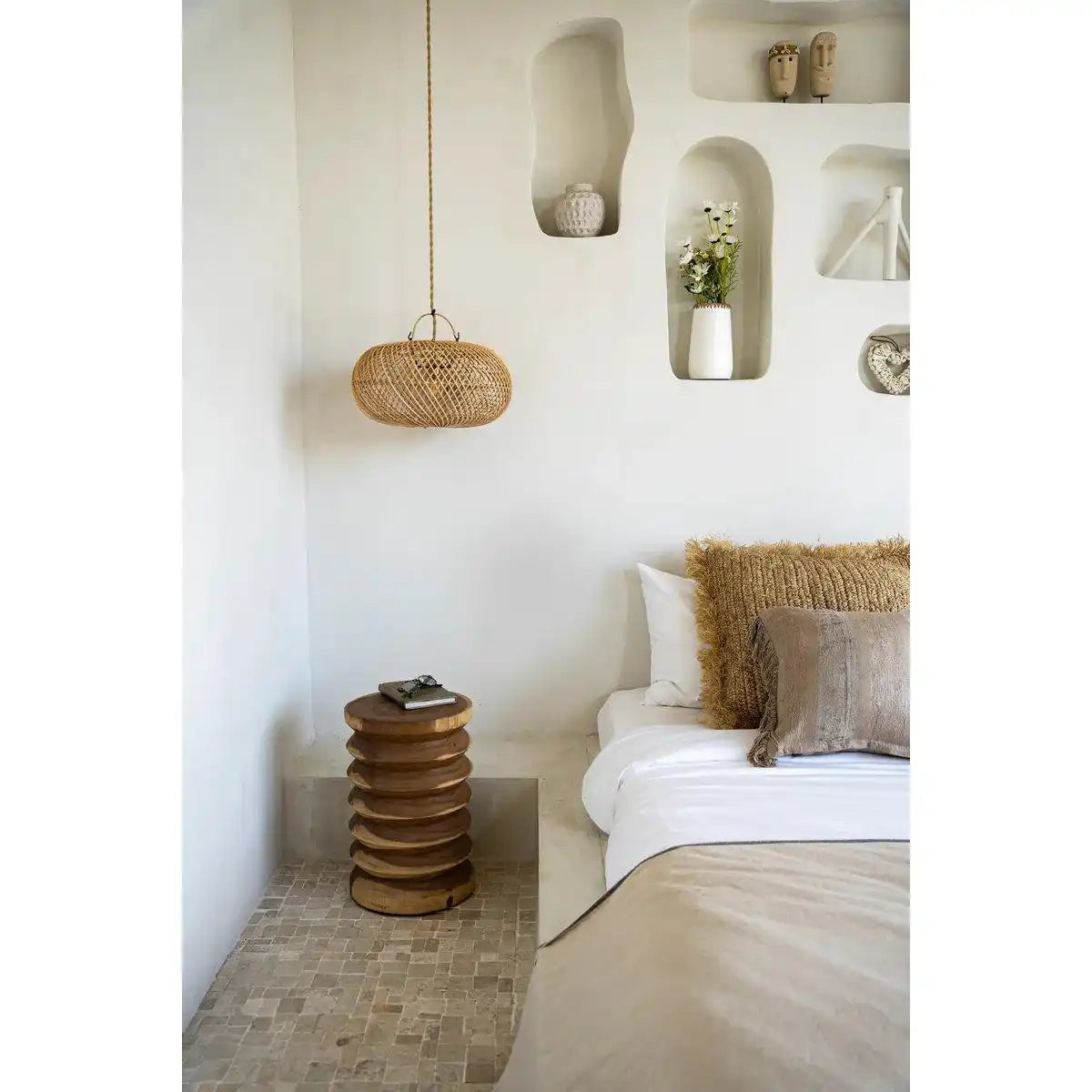 Der Galapagos Hocker - Natürlich - HomeDesign Knaus