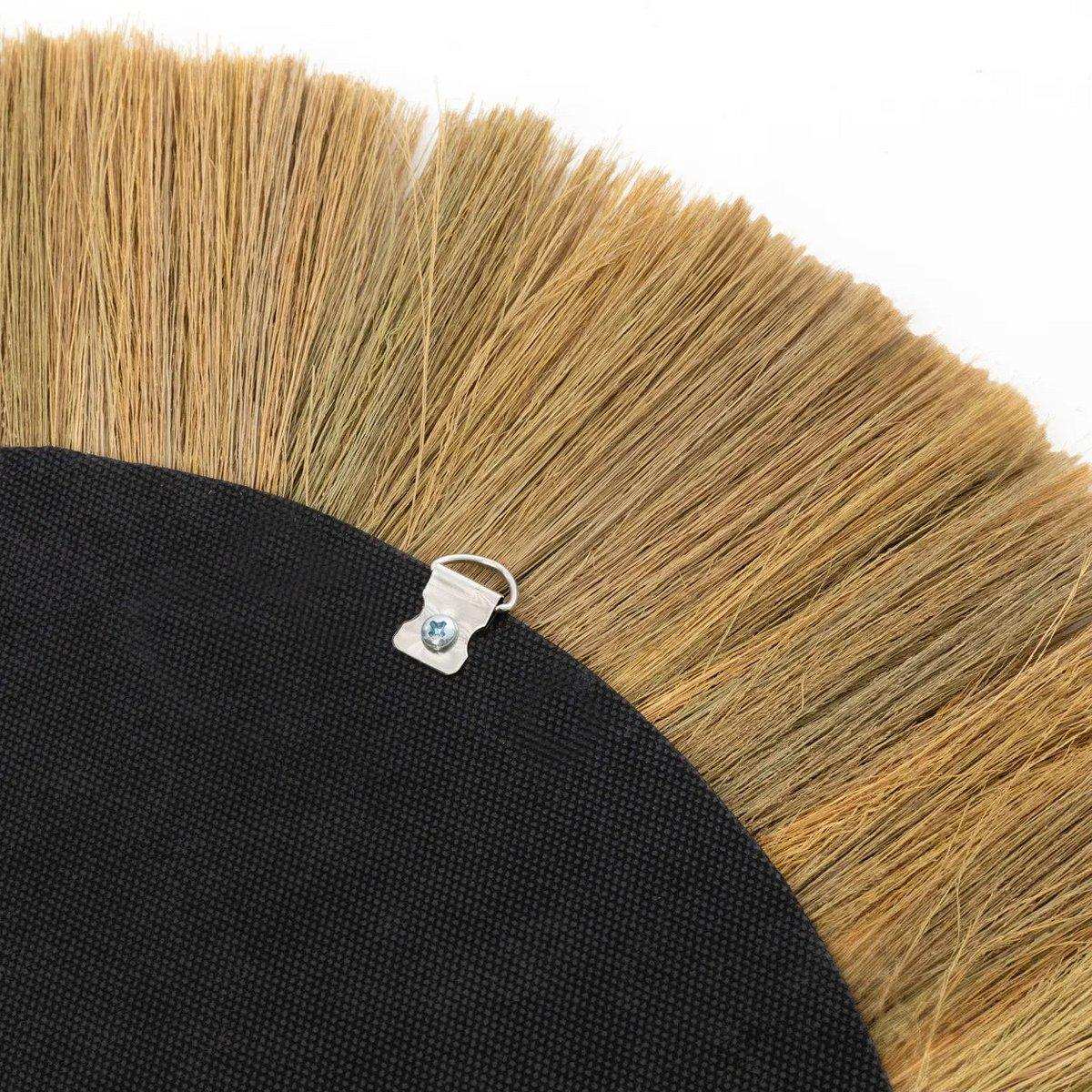 Der La Paloma Spiegel Wandspiegel Natur Gras 60 cm - HomeDesign Knaus