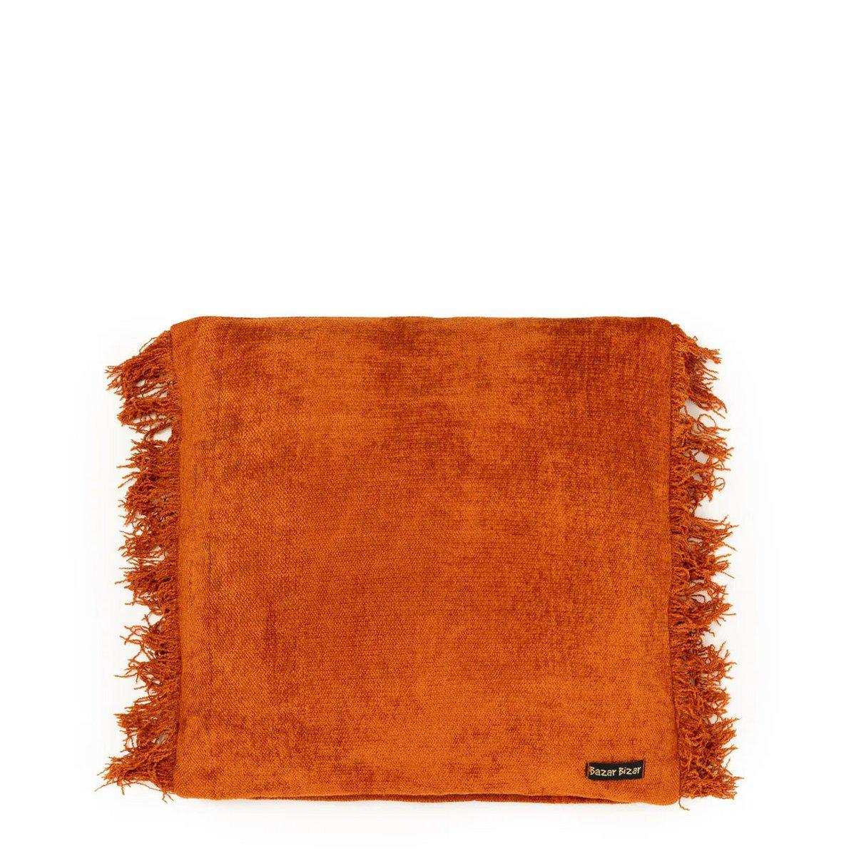Der Oh My Gee Kissenbezug – Rostsamt – 40 x 40 - HomeDesign Knaus