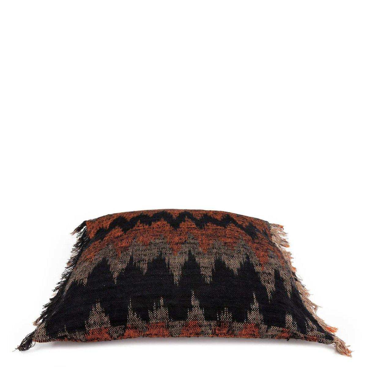 Der Oh My Gee Kissenbezug – Schwarz Orange – 60x60 - HomeDesign Knaus