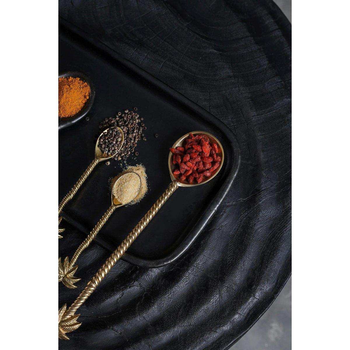 Der Palmen-Salatlöffel – Gold - HomeDesign Knaus