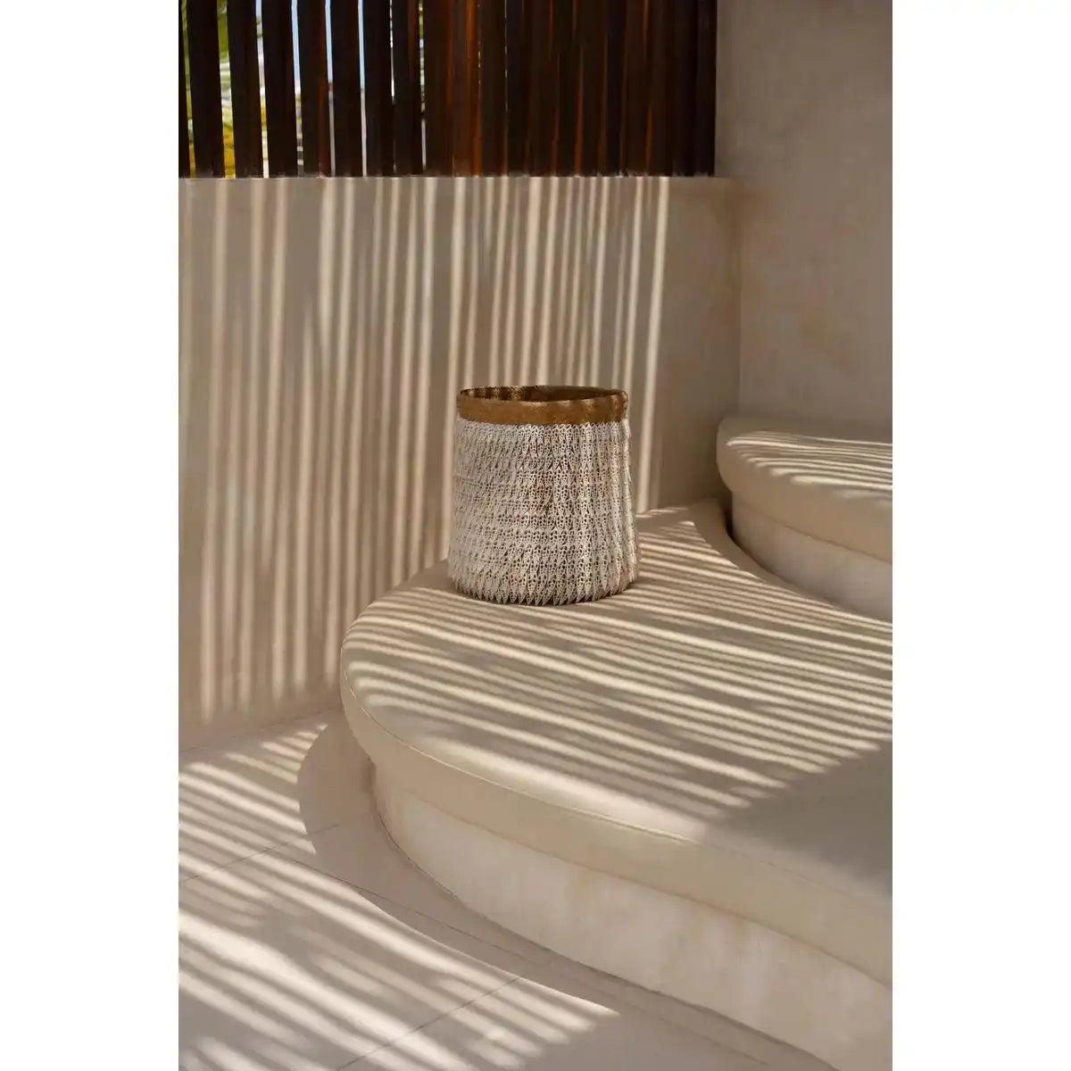 Der Pandan-Korb %232 – Naturweiß - HomeDesign Knaus