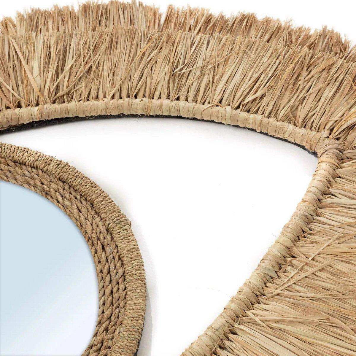 Der Raffia-Augenspiegel - Natur - M - HomeDesign Knaus
