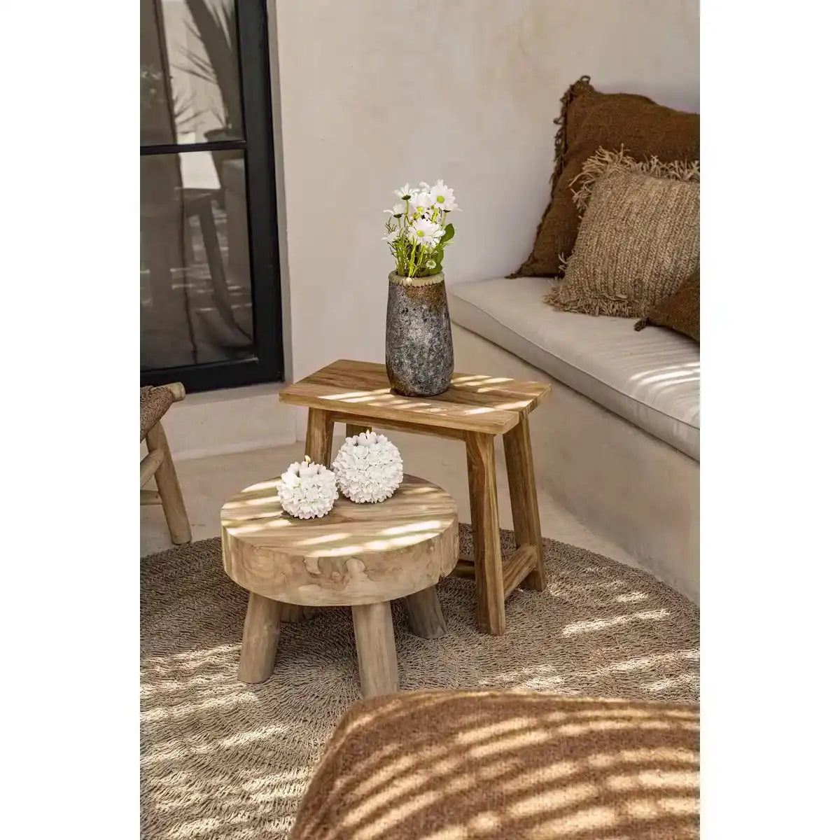 Der Rhodes Beistelltisch – Natur - HomeDesign Knaus
