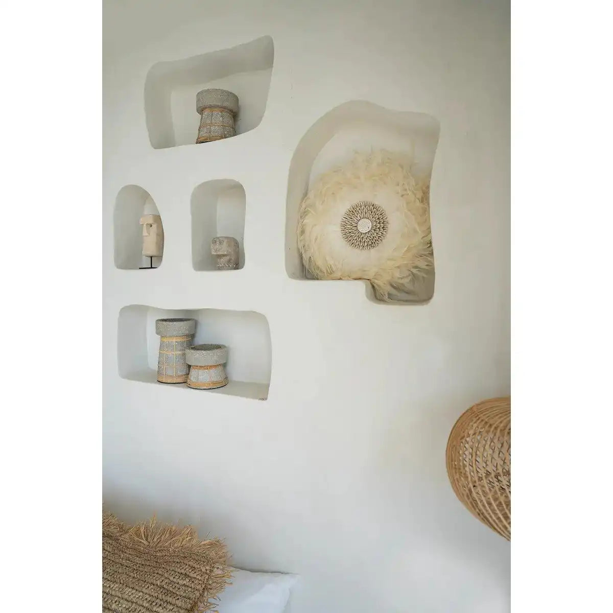 Der Serene Kerzenhalter – Beton Natur – L - HomeDesign Knaus
