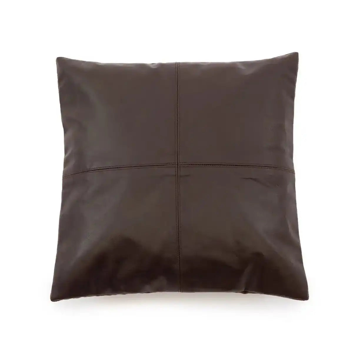 Der vierteilige Lederkissenbezug – Choco – 40 x 40 - HomeDesign Knaus