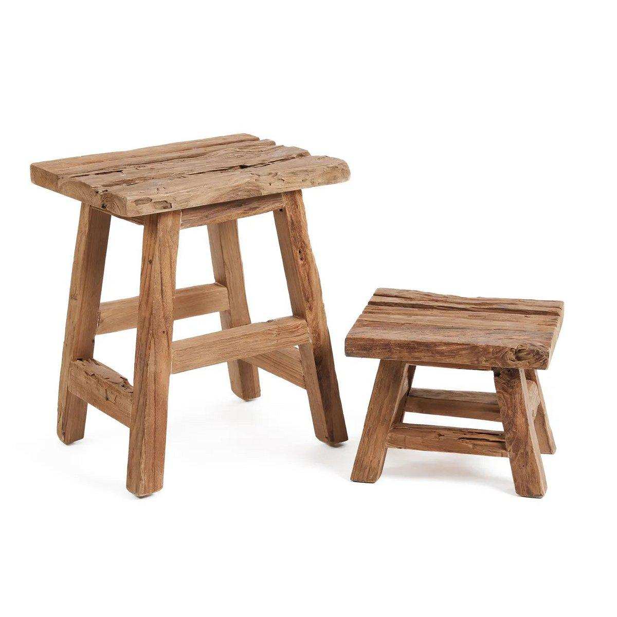 Der Yoke-Hocker – Natur – S - HomeDesign Knaus
