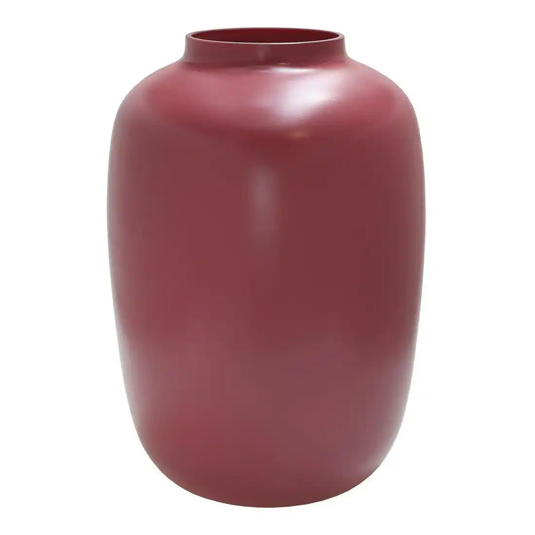 Designer Blumenvase Glasvase Lila Matt Handarbeit - HomeDesign Knaus
