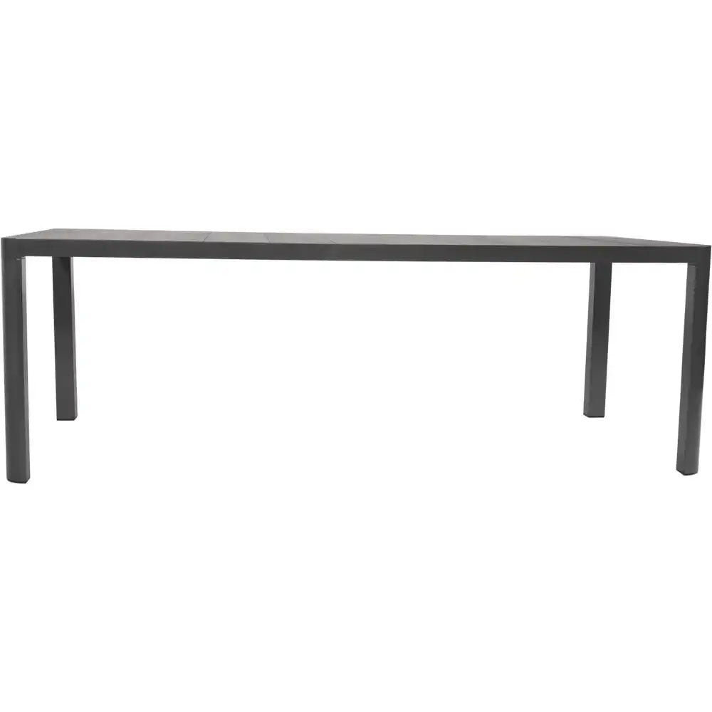 Designer Esstisch Gartentisch Tisch Castilla Negro 220x100x74 cm - HomeDesign Knaus