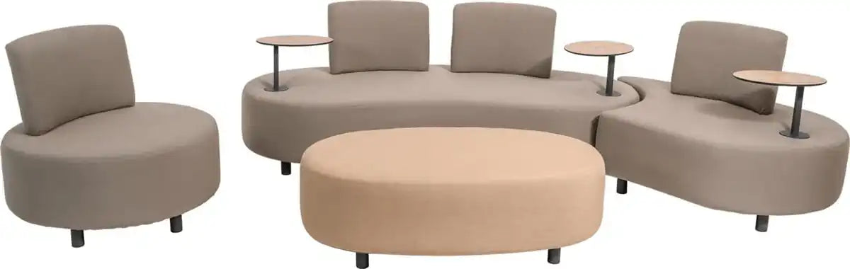 Designer Garten Lounge Multifunktions Lounge-Set "Calidad" Gartenmöbel - HomeDesign Knaus