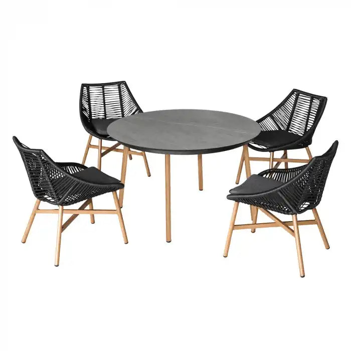 Designer Gartenmöbel Seit Essmöbel Pulverbeschichtet Aluminium - HomeDesign Knaus