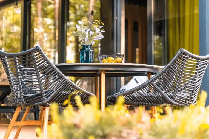 Designer Gartenmöbel Seit Essmöbel Pulverbeschichtet Aluminium - HomeDesign Knaus