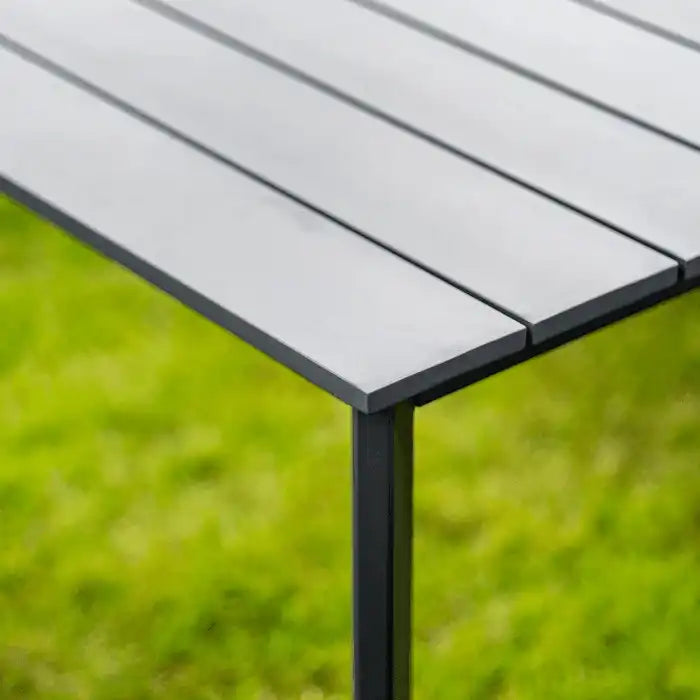 Designer Gartenmöbel Set Ecksofa Gartengarnitur Pulverbeschichtet Aluminium 9 Personen - HomeDesign Knaus
