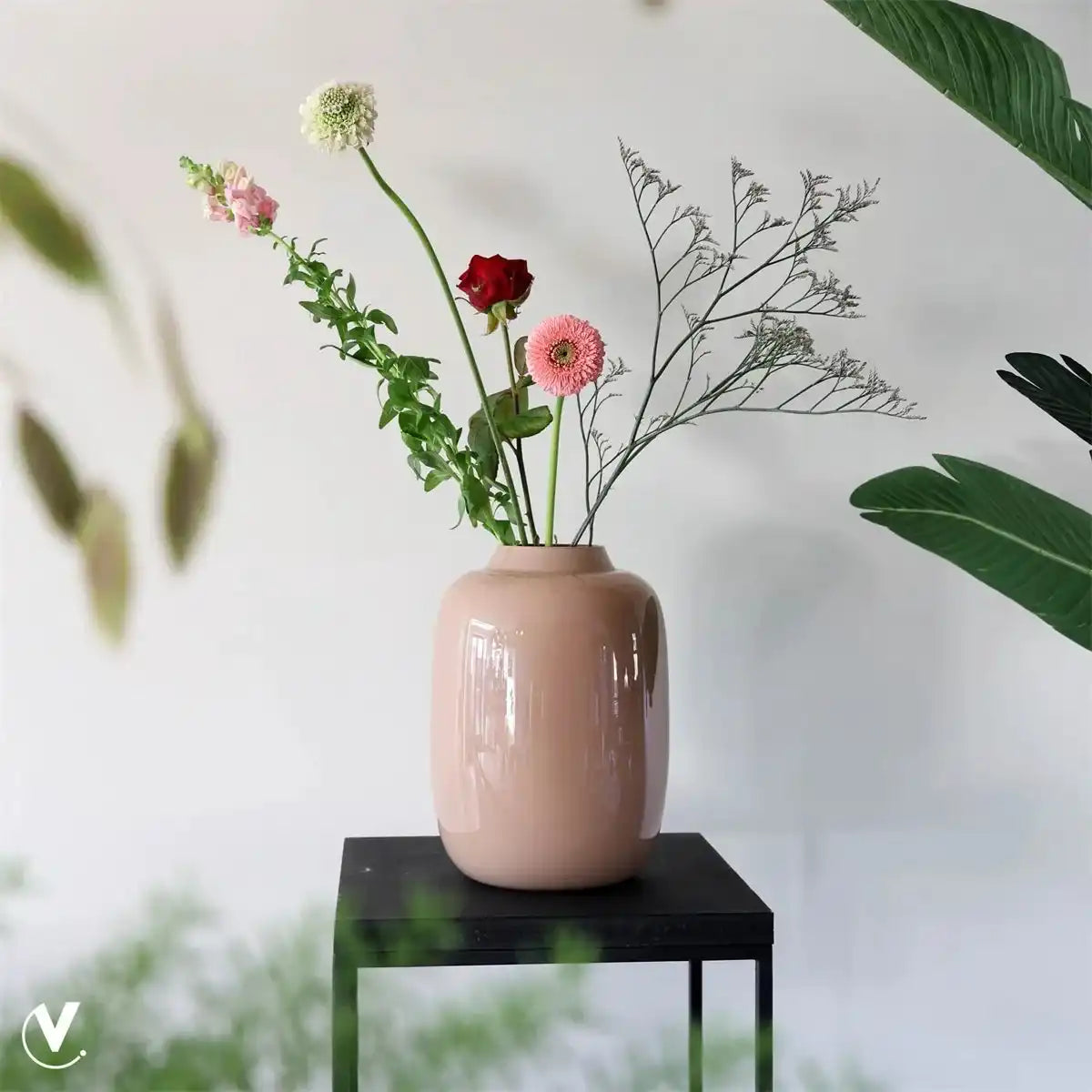 Designer Handarbeit Blumenvase Sand Limitiert - HomeDesign Knaus