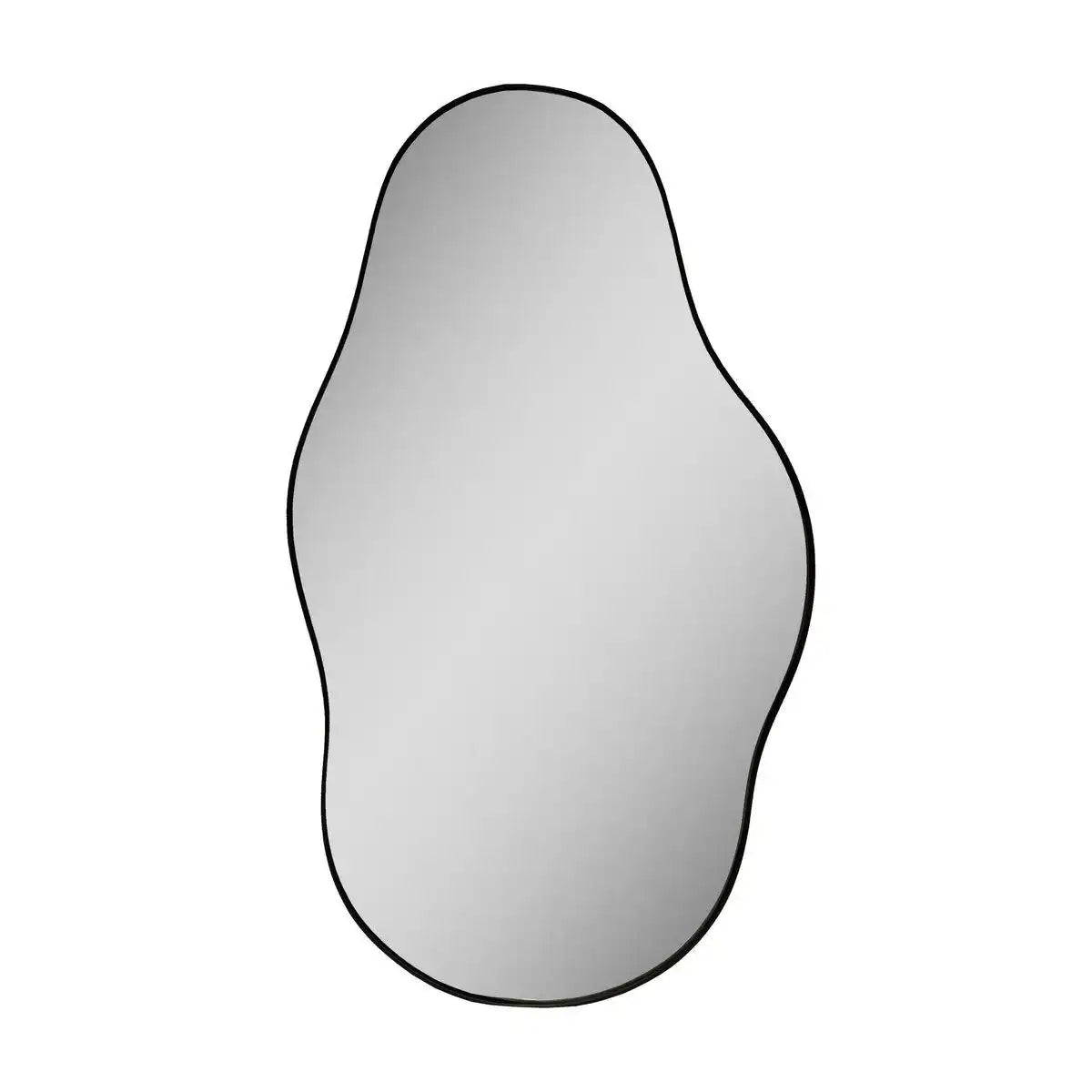 Designer Wandspiegel Schwarz Intuto Spiegel 80 cm - HomeDesign Knaus