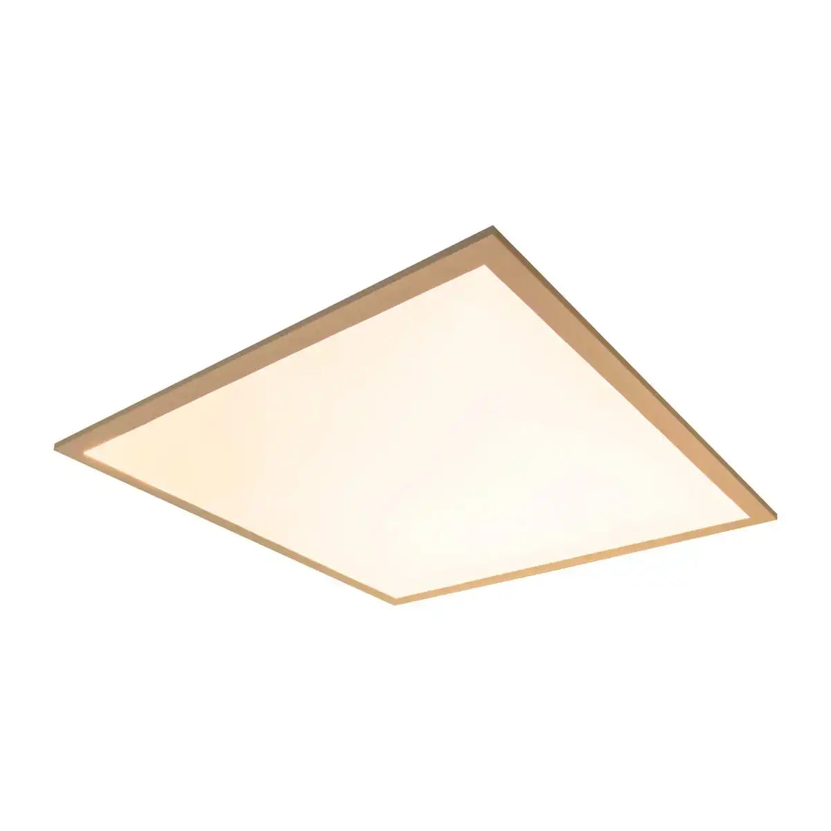 LED Panel-Deckenleuchte "NICO", funktionelle Deckenleuchte aus Metall und Kunststoff in weiß, mit festverbauten LED und vielen Funktionen, ideal für Büro, Praxis oder Werkstatt, ca. 59,5 x 59,5 cm