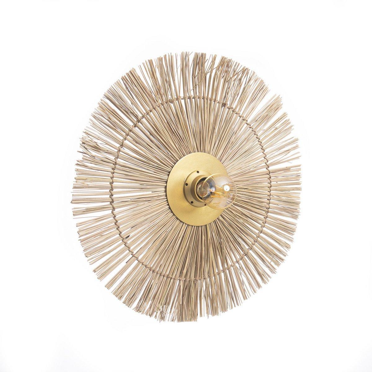 Die Beausoleil Wandlampe - Naturgold - M - HomeDesign Knaus