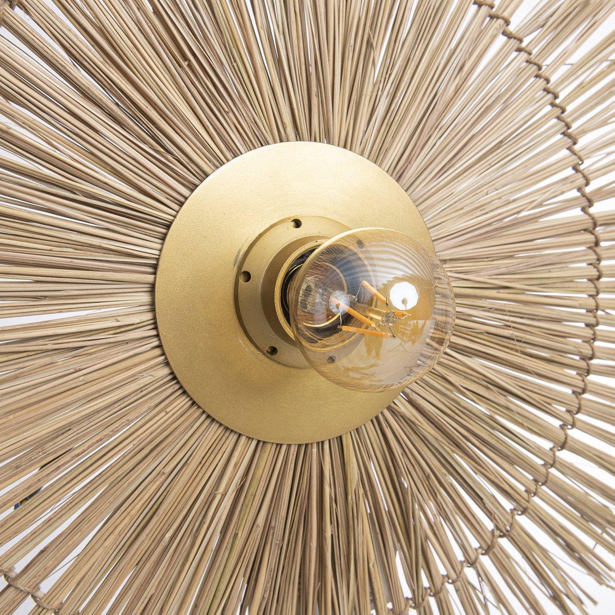 Die Beausoleil Wandlampe - Naturgold - M - HomeDesign Knaus