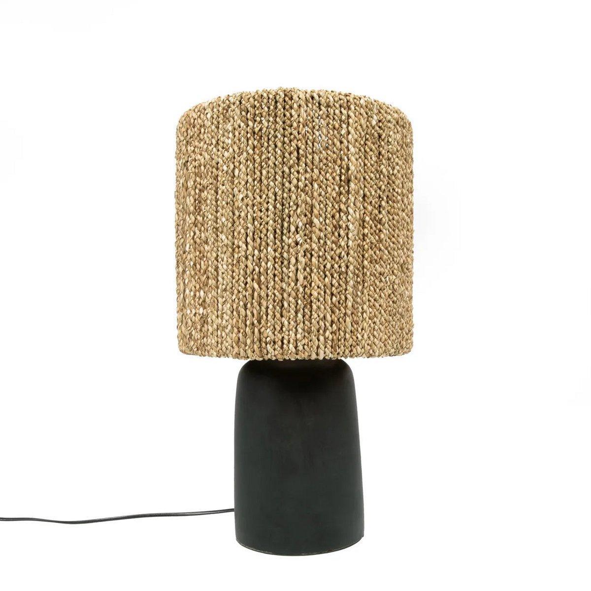 Die Chalki Tischlampe - Black Natural - HomeDesign Knaus
