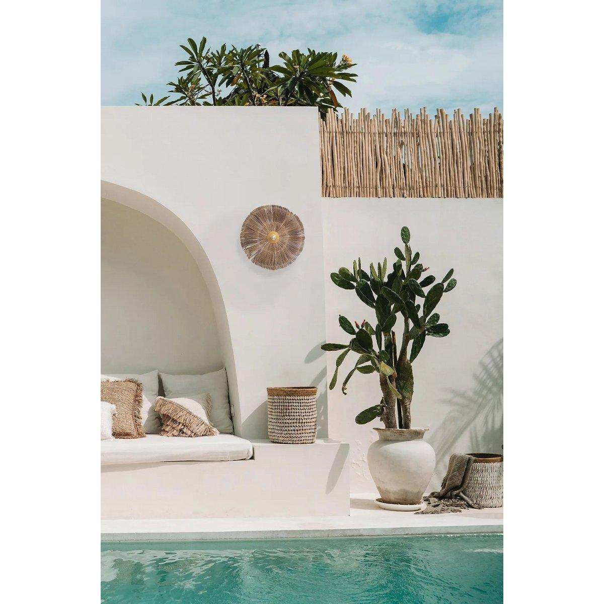 Die Chi-Chi Wandleuchte - Natürliches Messing - L - HomeDesign Knaus