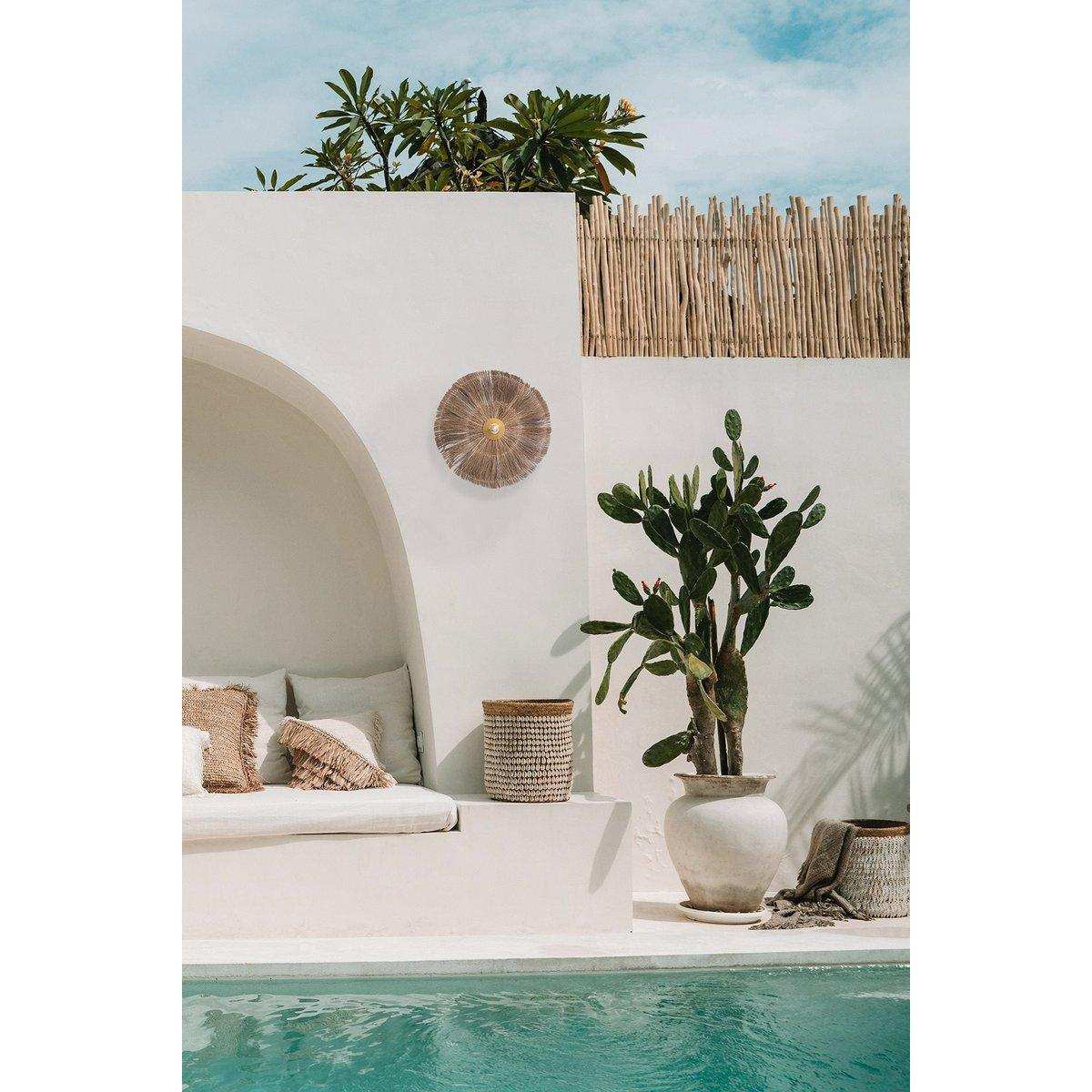 Die Chi-Chi Wandleuchte - Natürliches Messing - M - HomeDesign Knaus