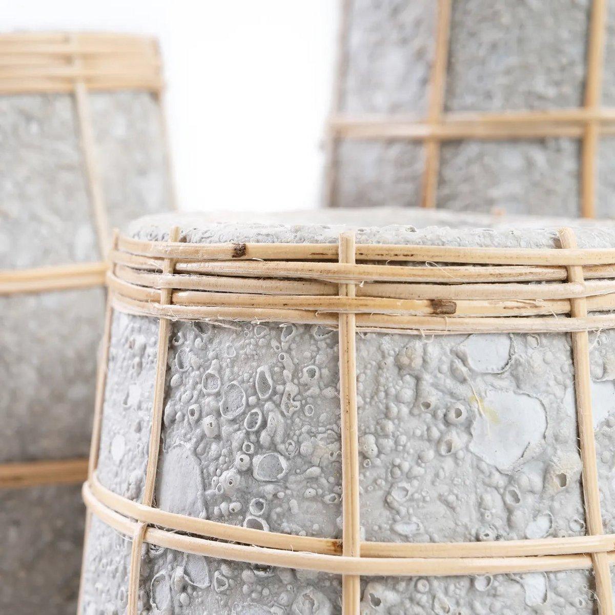 Die Cutie Vase - Beton Natur - L - HomeDesign Knaus