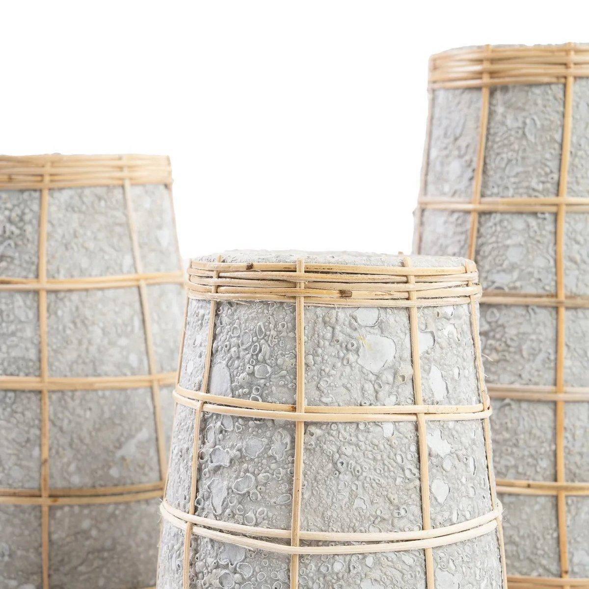 Die Cutie Vase - Beton Natur - L - HomeDesign Knaus