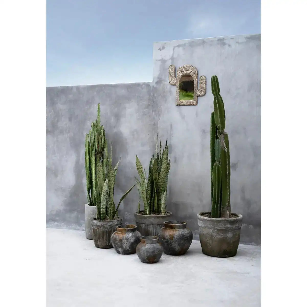 Die Funky Vase - Antikgrau - L - HomeDesign Knaus