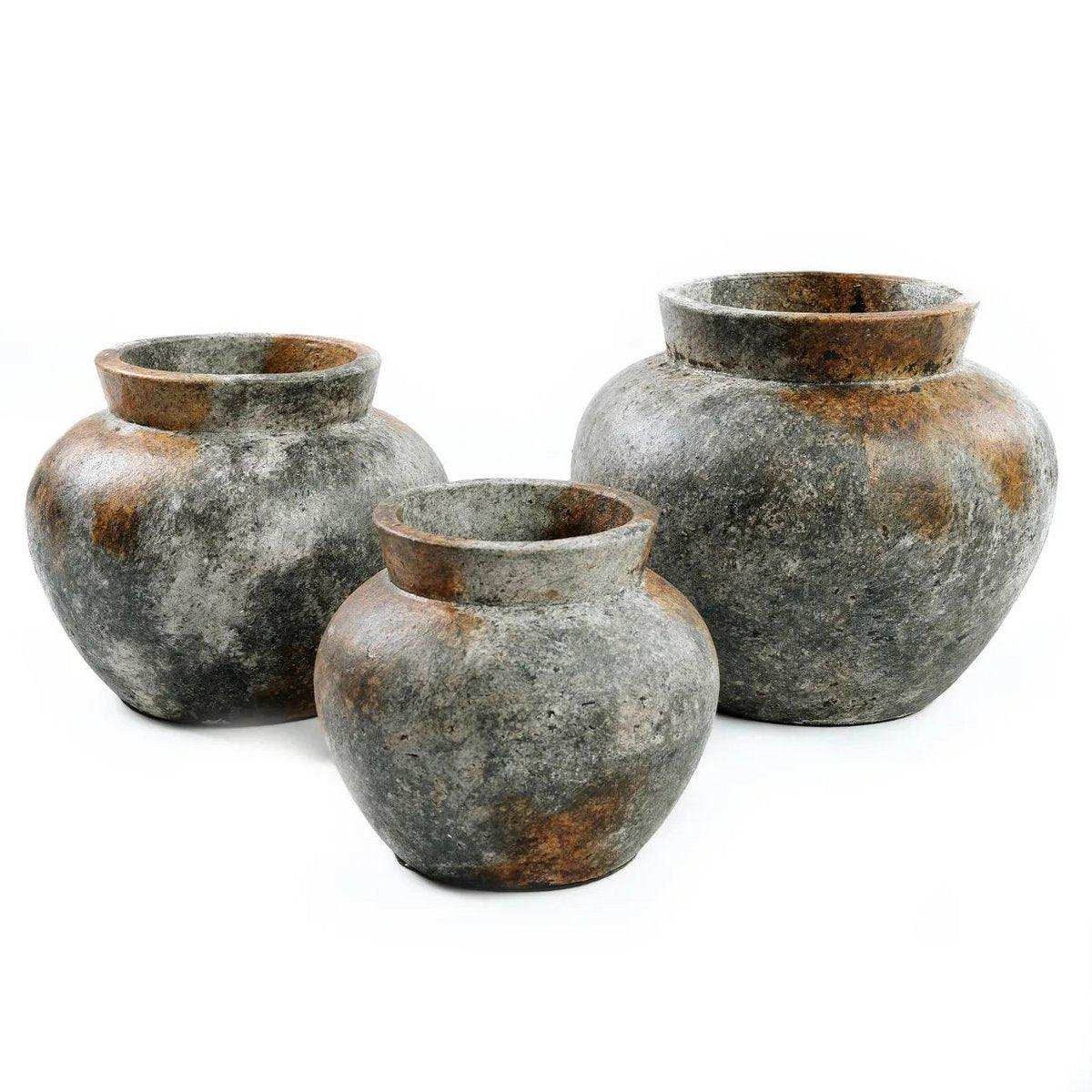 Die Funky Vase - Antikgrau - L - HomeDesign Knaus