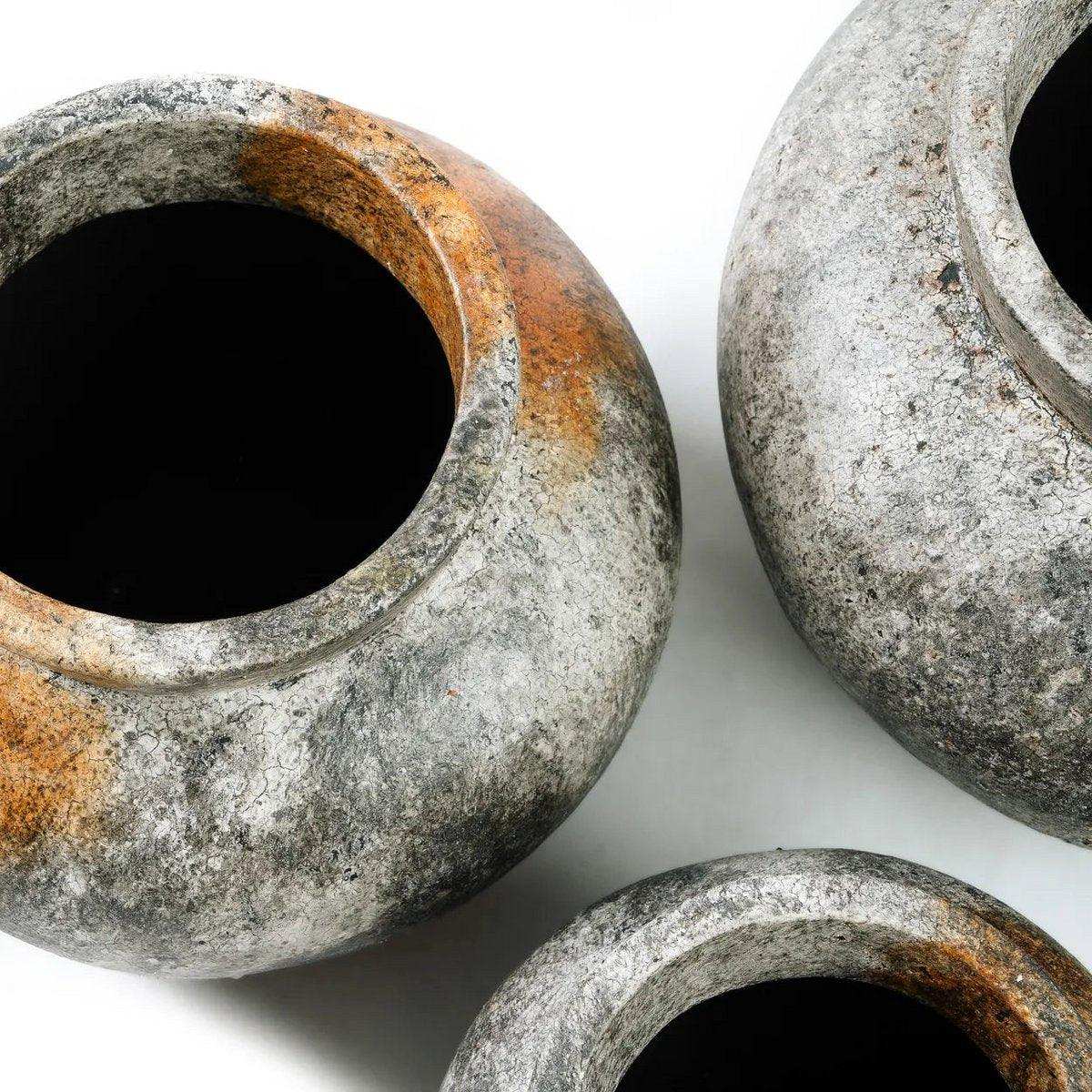 Die Funky Vase - Antikgrau - L - HomeDesign Knaus