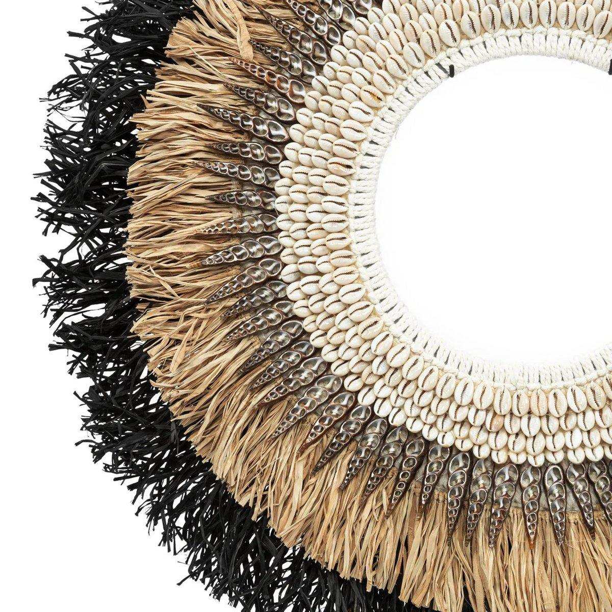 Die Mojo Raffia am Stand - Natural Black - L. - HomeDesign Knaus
