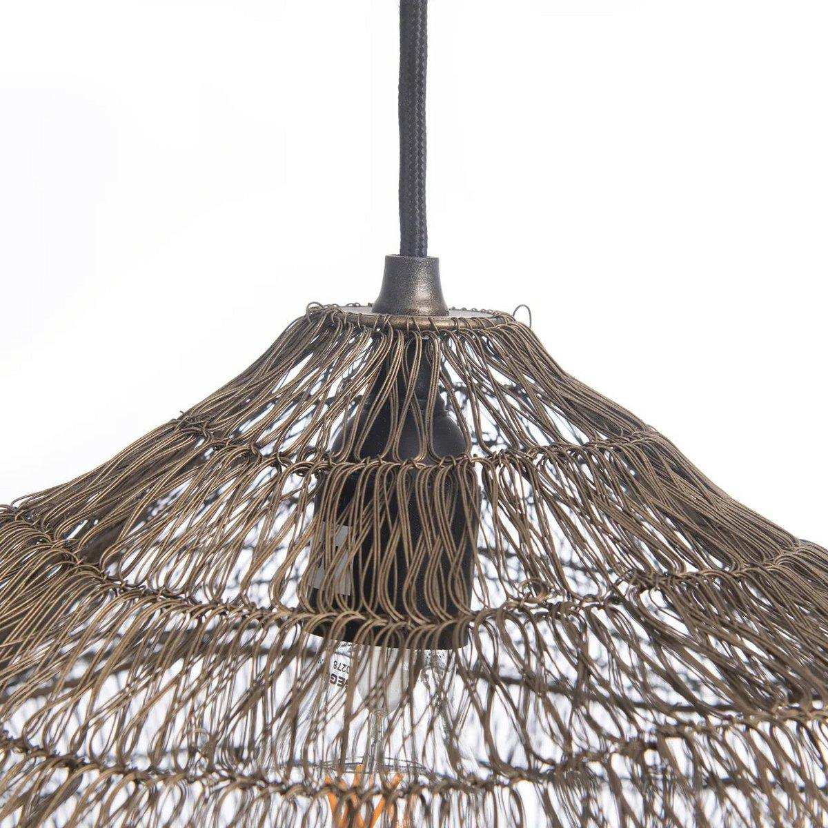 Die Oyster-Hängeleuchte – Messing – M - HomeDesign Knaus
