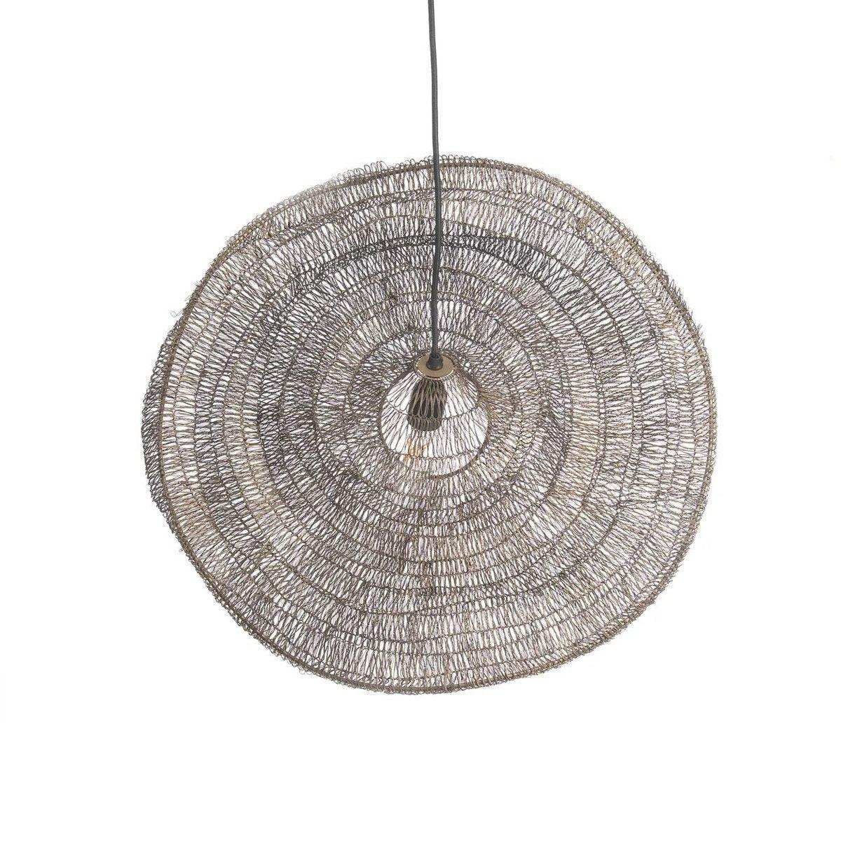 Die Oyster-Hängeleuchte – Messing – M - HomeDesign Knaus