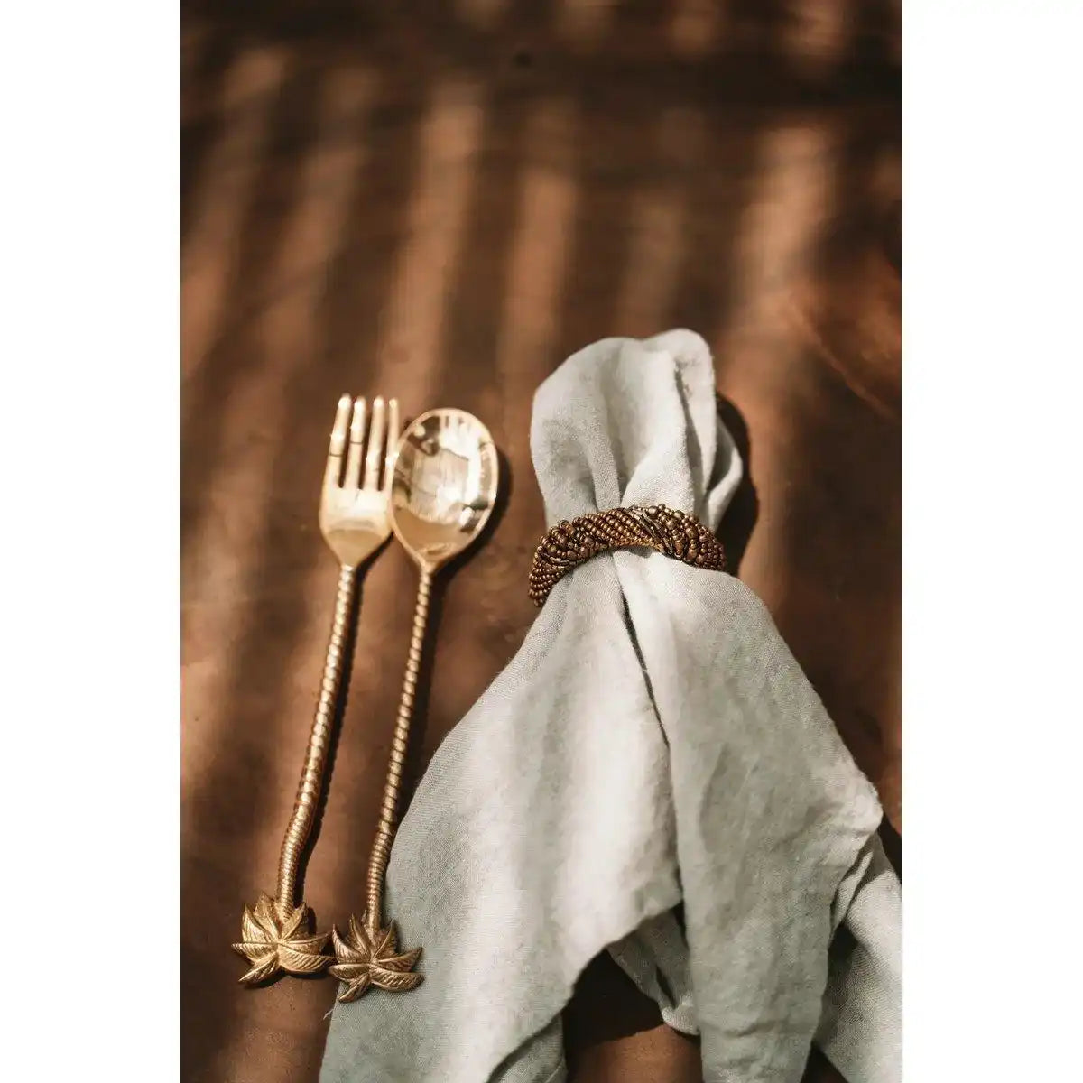 Die Palmen-Salatgabel – Gold - HomeDesign Knaus