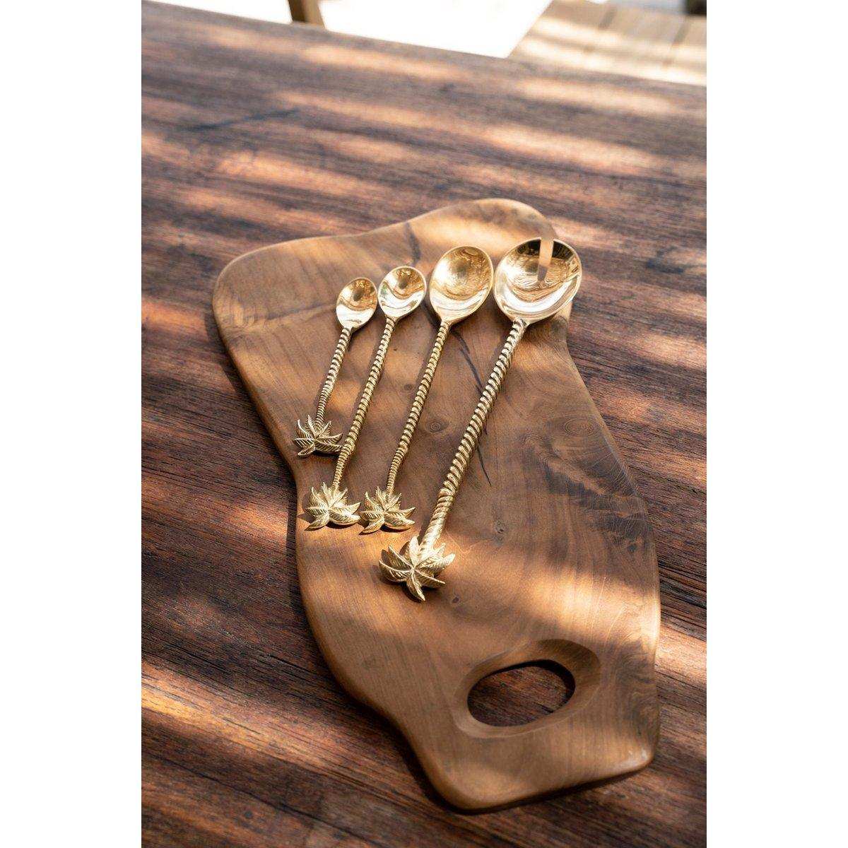 Die Palmen-Salatgabel – Gold - HomeDesign Knaus
