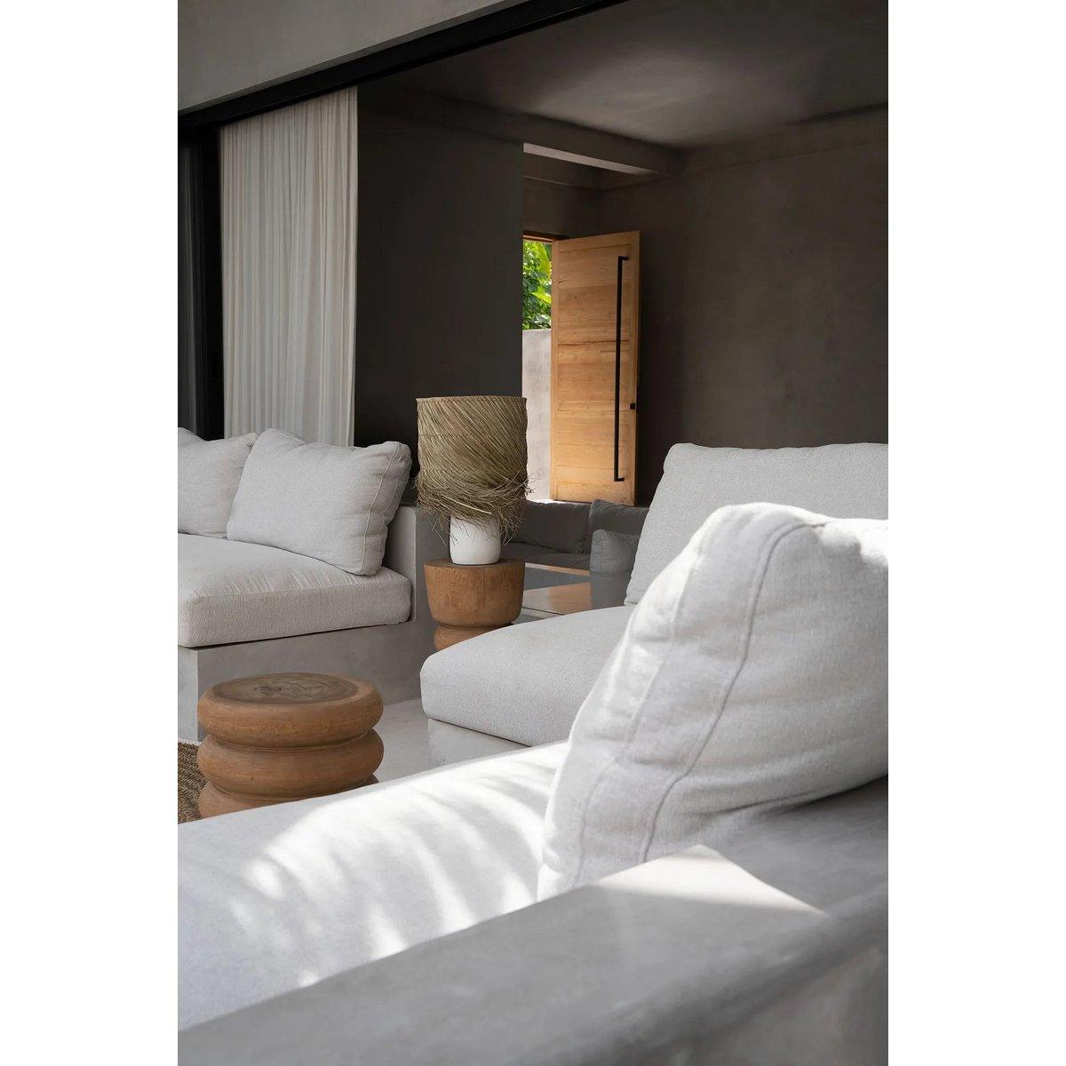 Die Pandan Tischlampe - White Natural - HomeDesign Knaus