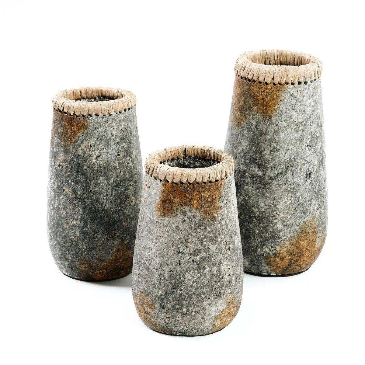 Die Sneaky Vase - Antikgrau - M - HomeDesign Knaus