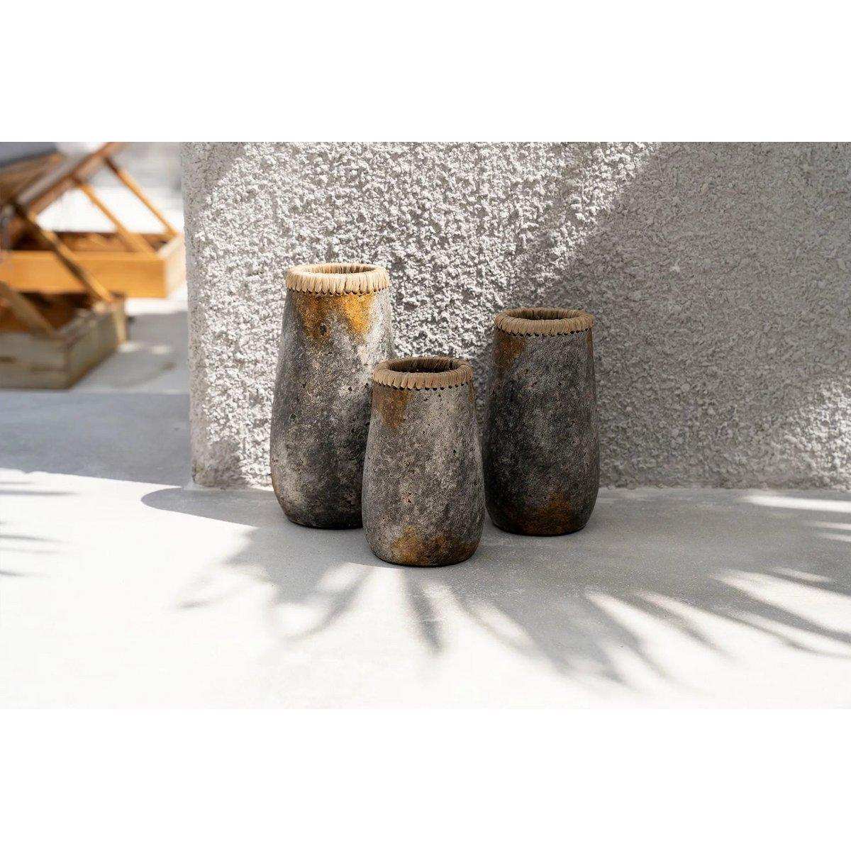 Die Sneaky Vase - Antique Gey - S - HomeDesign Knaus
